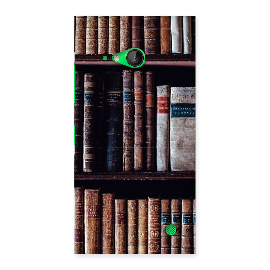 Library Love Back Case for Lumia 730