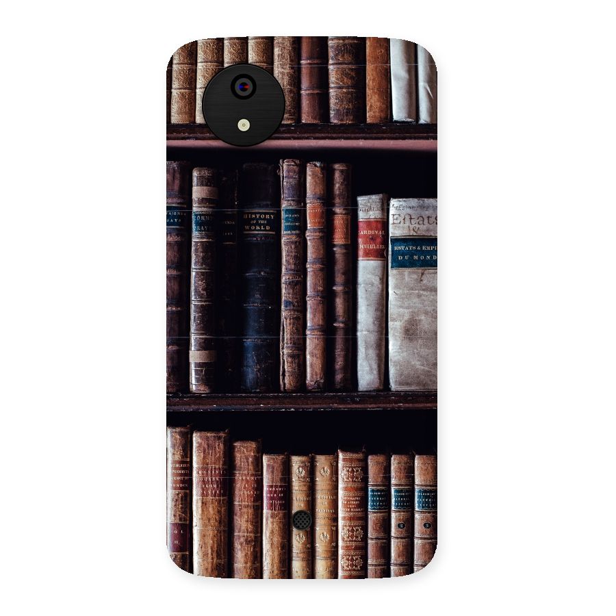 Library Love Back Case for Micromax Canvas A1