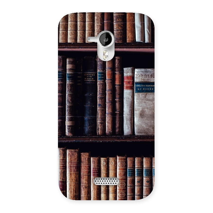 Library Love Back Case for Micromax Canvas HD A116
