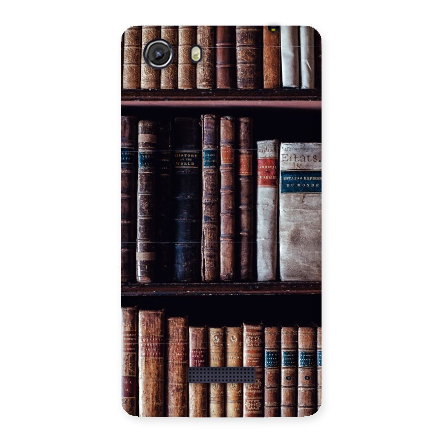 Library Love Back Case for Micromax Unite 3