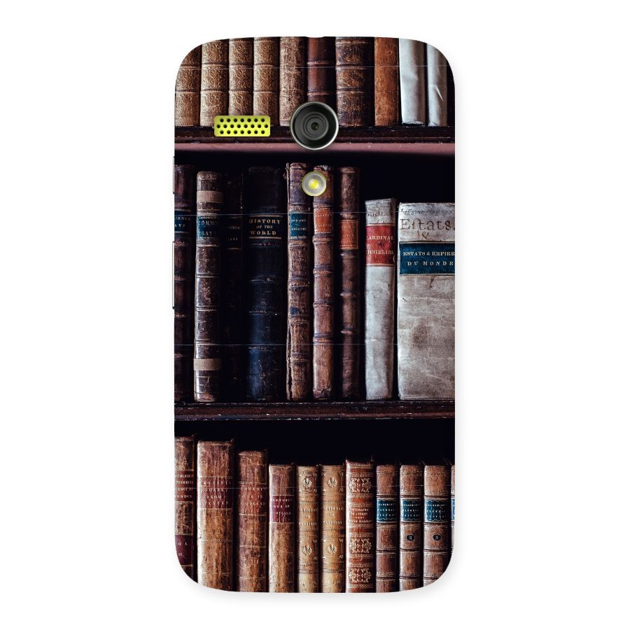 Library Love Back Case for Moto G