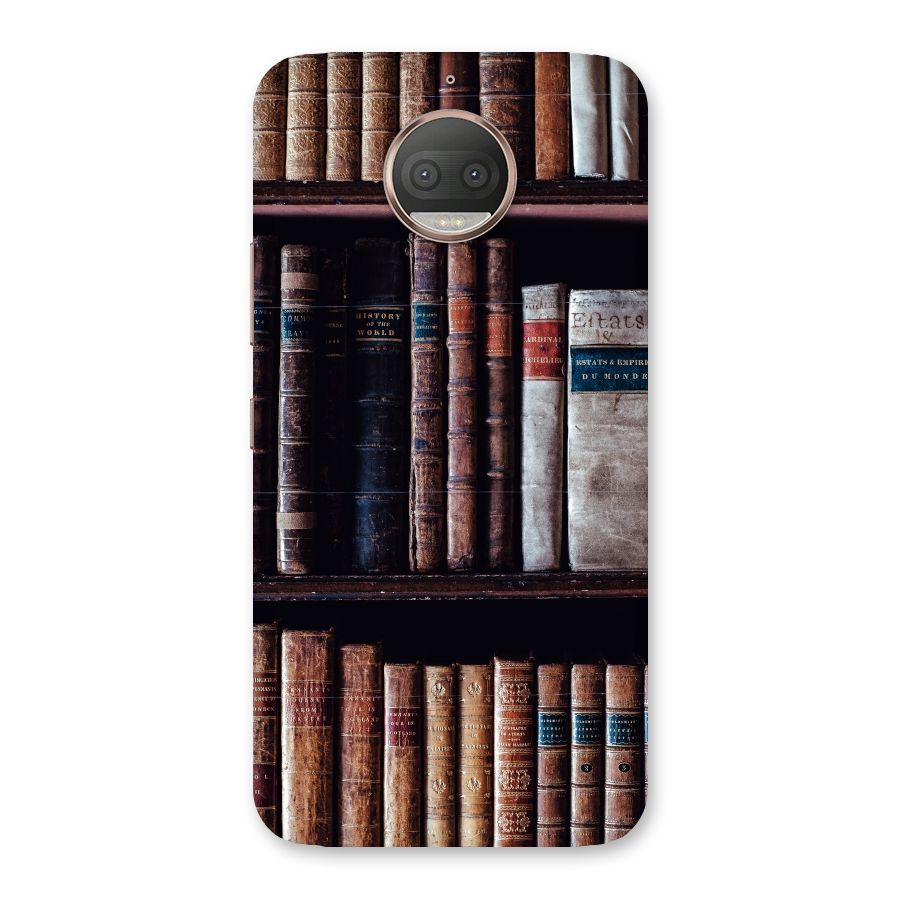 Library Love Back Case for Moto G5s Plus