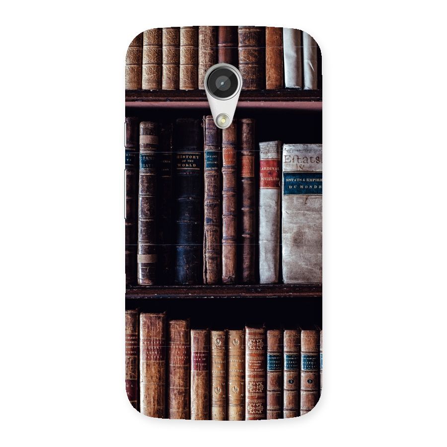Library Love Back Case for Moto G 2nd Gen