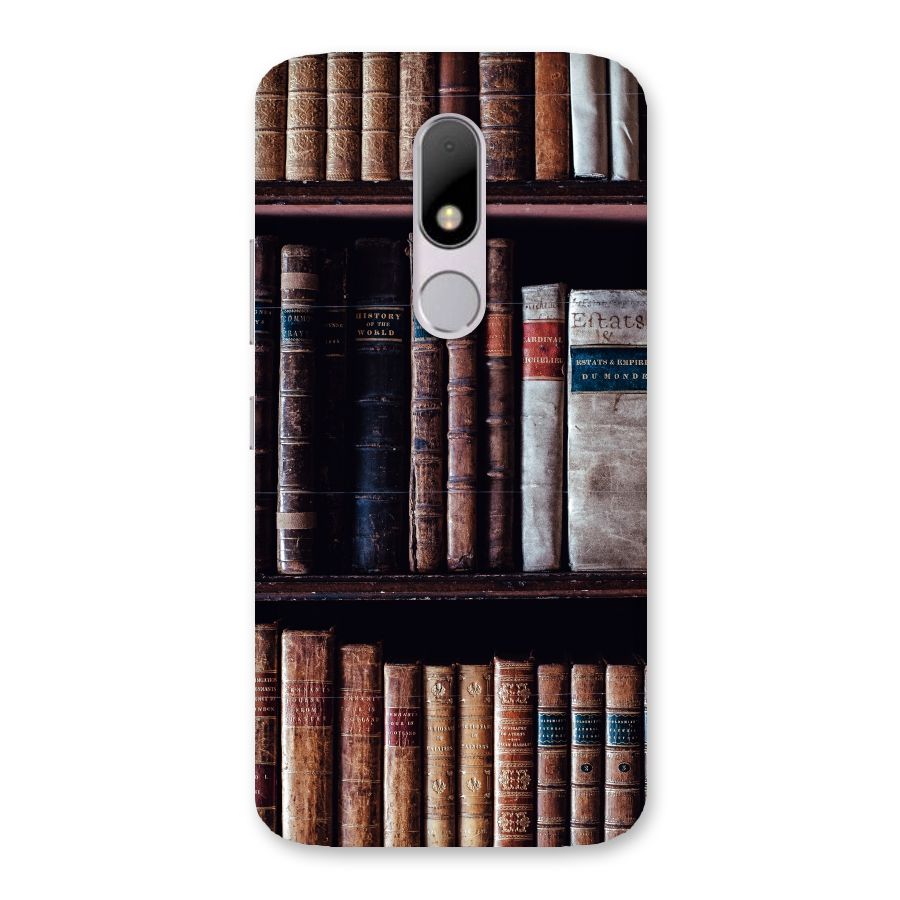 Library Love Back Case for Moto M