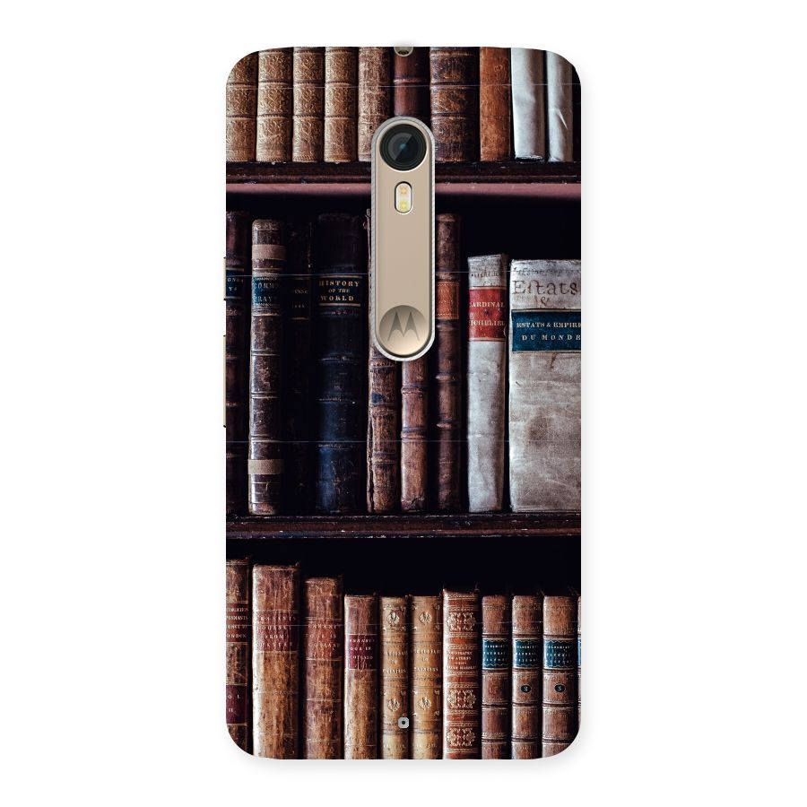 Library Love Back Case for Motorola Moto X Style
