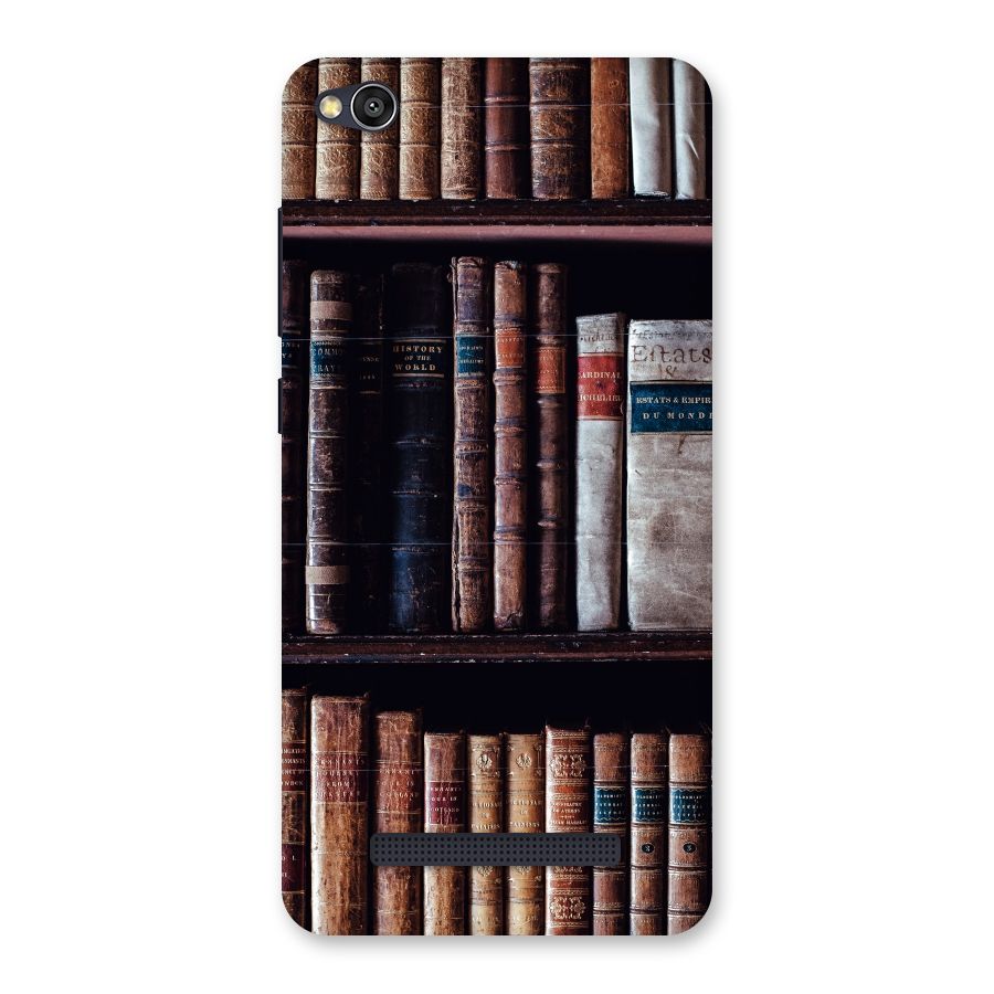 Library Love Back Case for Redmi 4A