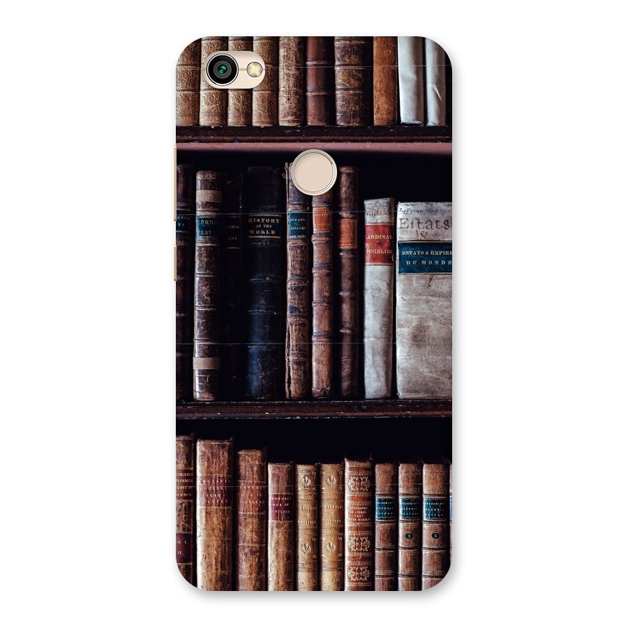 Library Love Back Case for Redmi Y1 2017