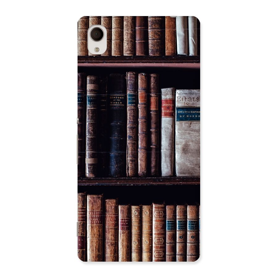 Library Love Back Case for Sony Xperia M4