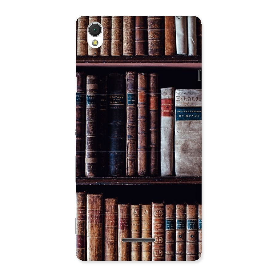 Library Love Back Case for Sony Xperia T3