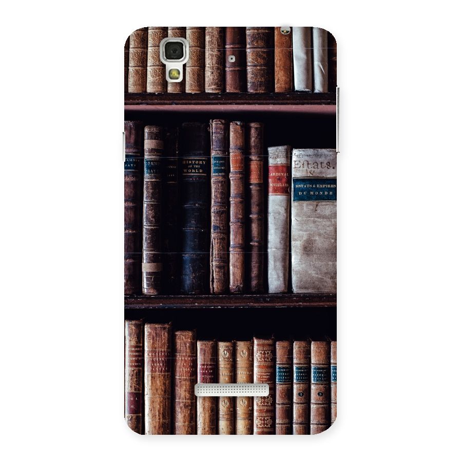 Library Love Back Case for YU Yureka Plus