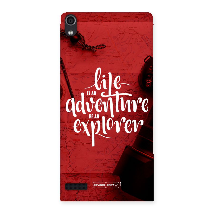 Life Adventure Explorer Back Case for Ascend P6