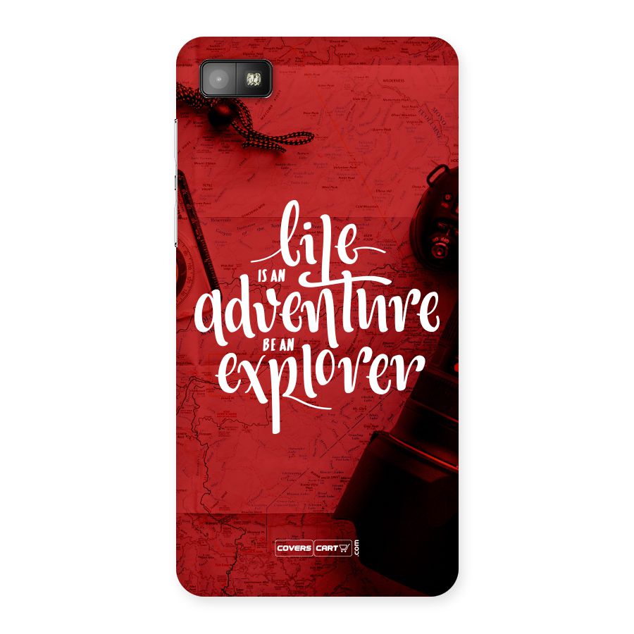 Life Adventure Explorer Back Case for Blackberry Z10