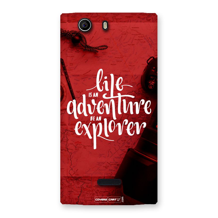 Life Adventure Explorer Back Case for Canvas Nitro 2 E311