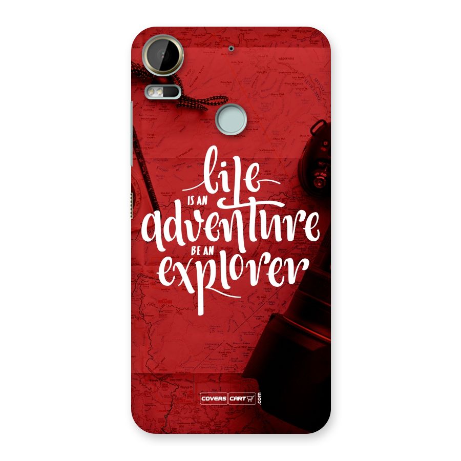 Life Adventure Explorer Back Case for Desire 10 Pro