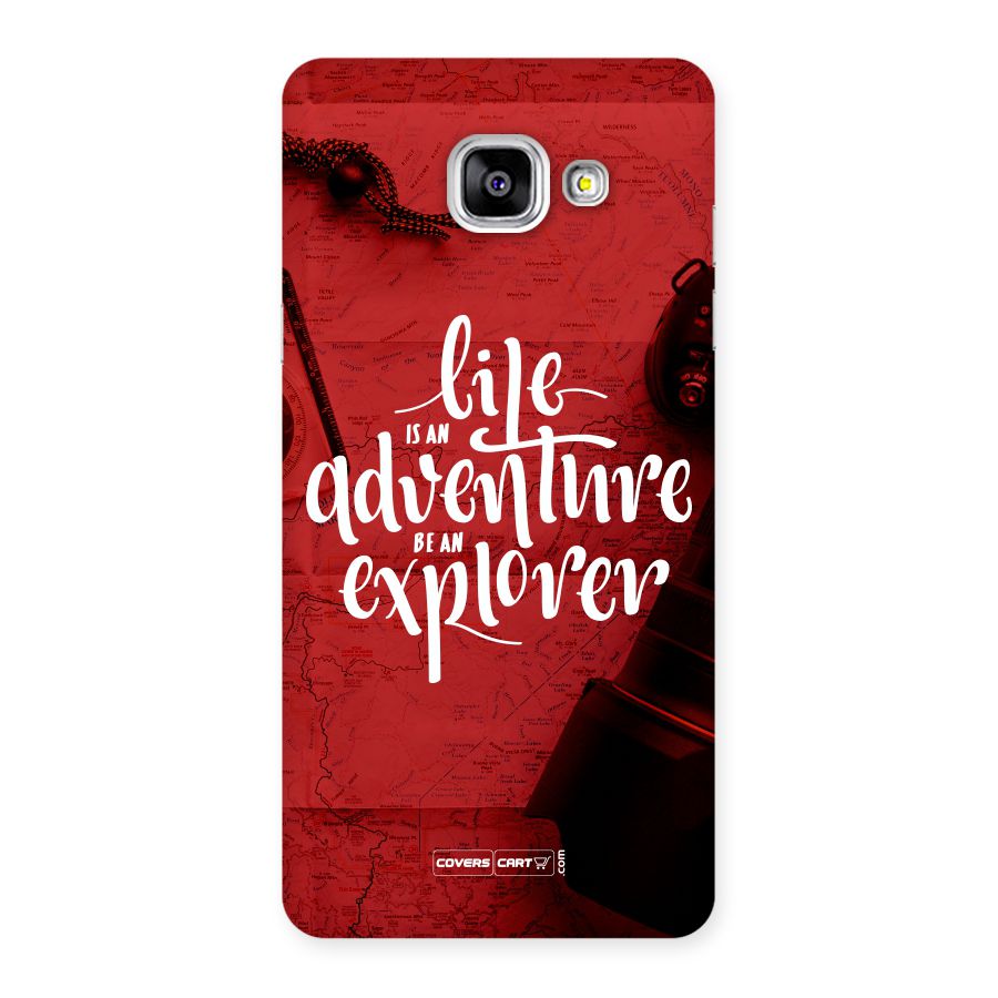 Life Adventure Explorer Back Case for Galaxy A5 2016