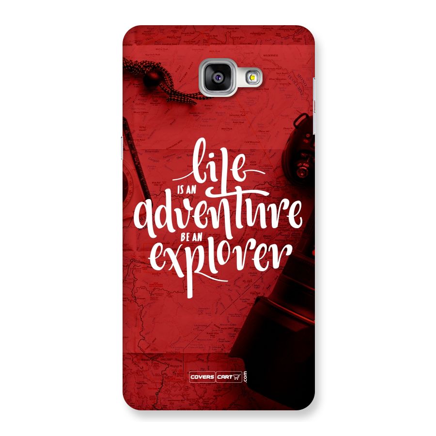 Life Adventure Explorer Back Case for Galaxy A9