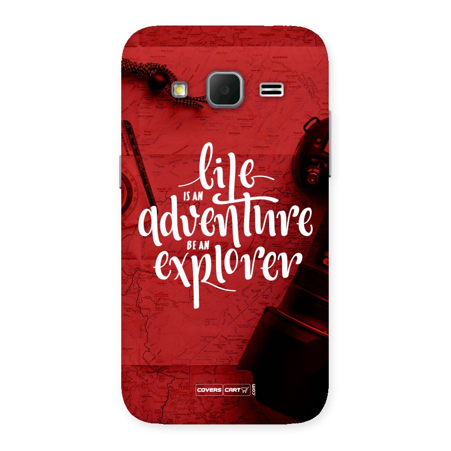 Life Adventure Explorer Back Case for Galaxy Core Prime