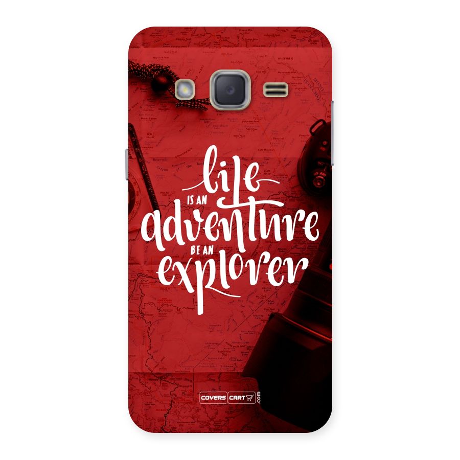 Life Adventure Explorer Back Case for Galaxy J2