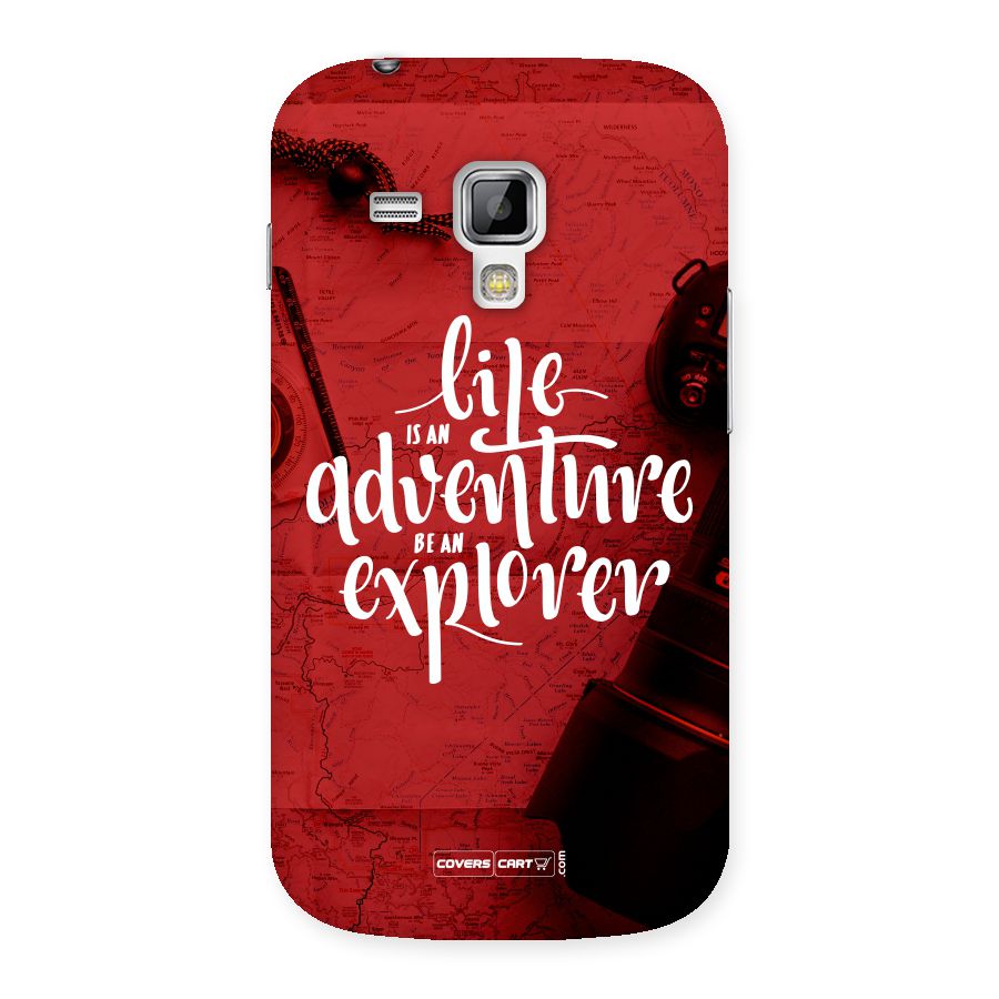 Life Adventure Explorer Back Case for Galaxy S Duos