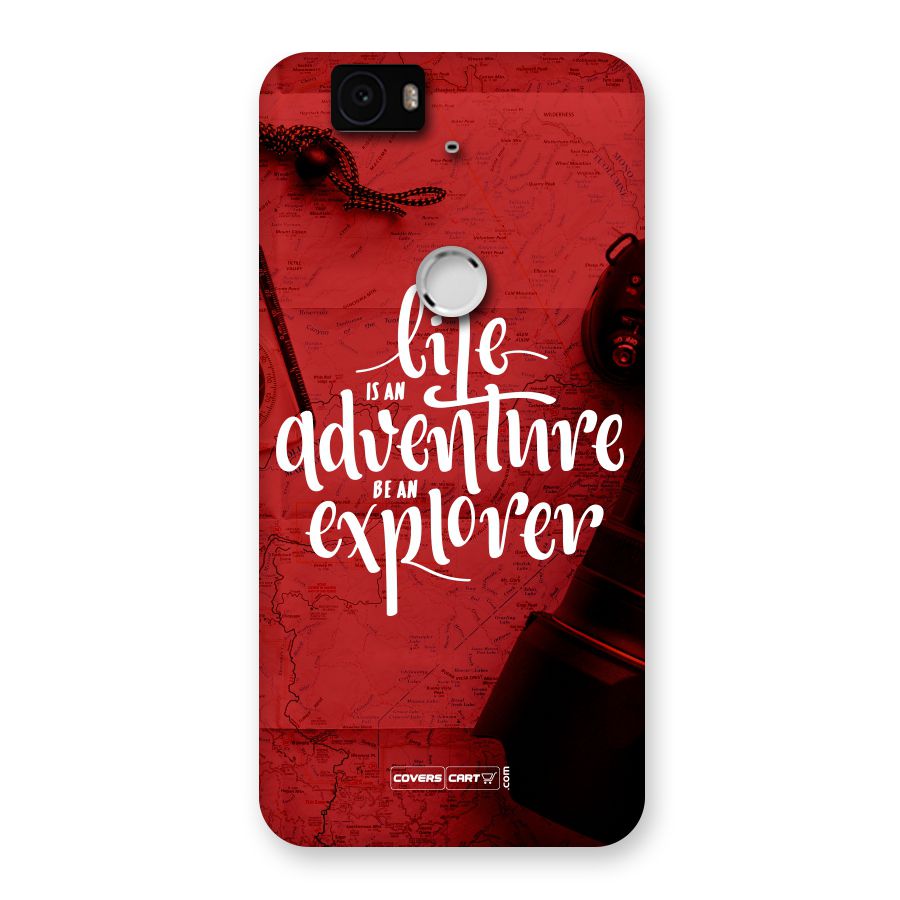 Life Adventure Explorer Back Case for Google Nexus-6P