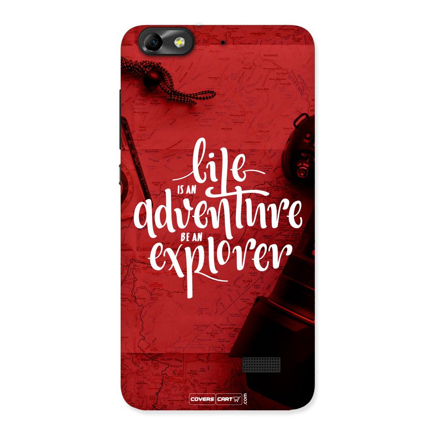 Life Adventure Explorer Back Case for Honor 4C