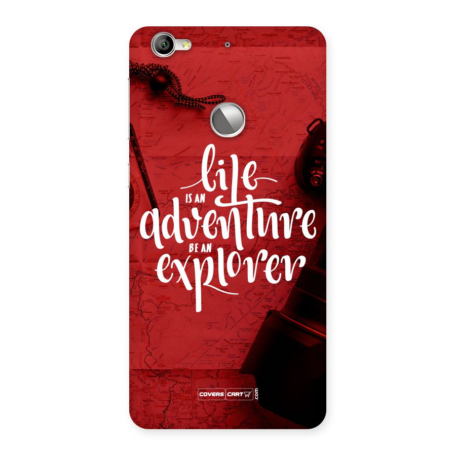 Life Adventure Explorer Back Case for LeTV Le 1s