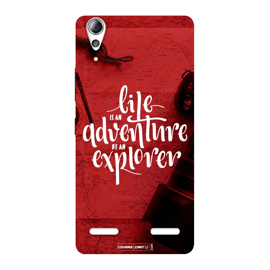 Life Adventure Explorer Back Case for Lenovo A6000 Plus