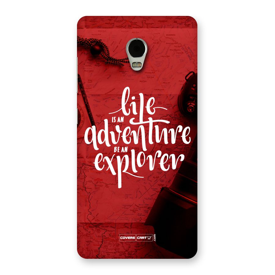 Life Adventure Explorer Back Case for Lenovo Vibe P1