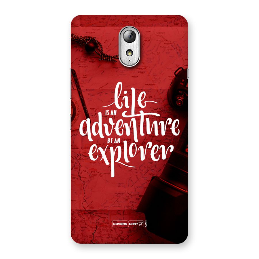 Life Adventure Explorer Back Case for Lenovo Vibe P1M