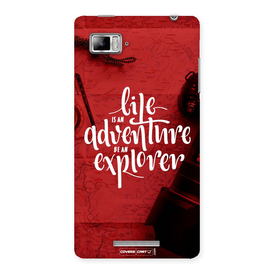 Life Adventure Explorer Back Case for Lenovo Vibe Z K910