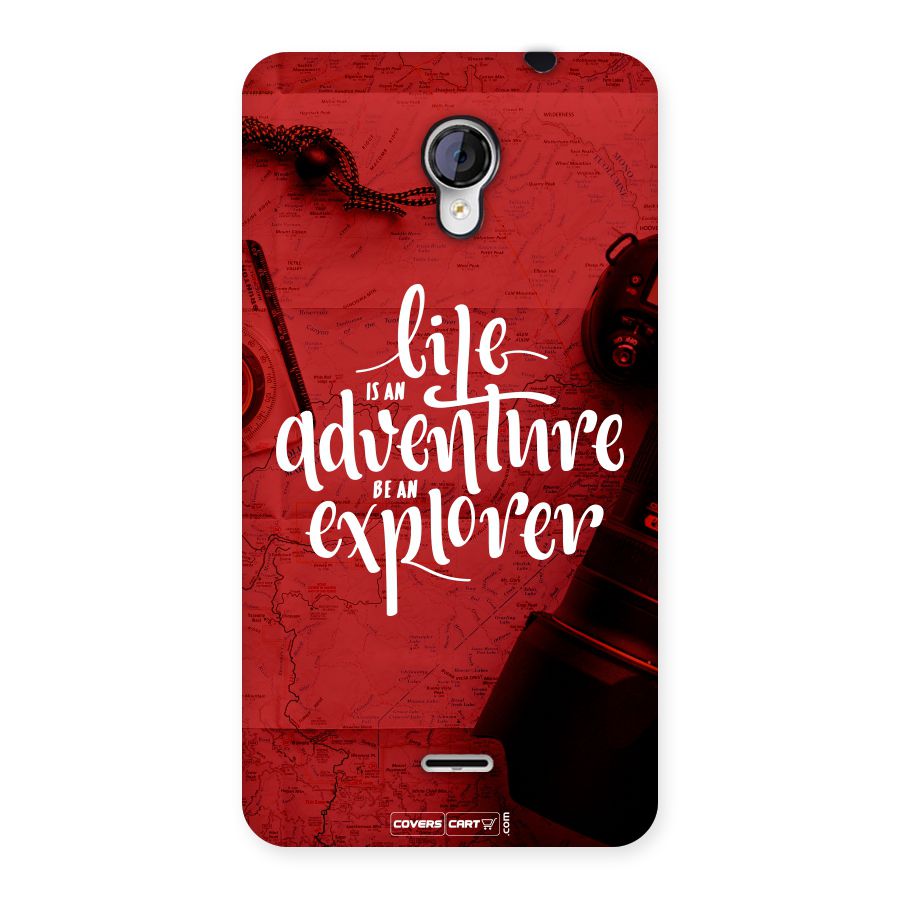 Life Adventure Explorer Back Case for Micromax Unite 2 A106