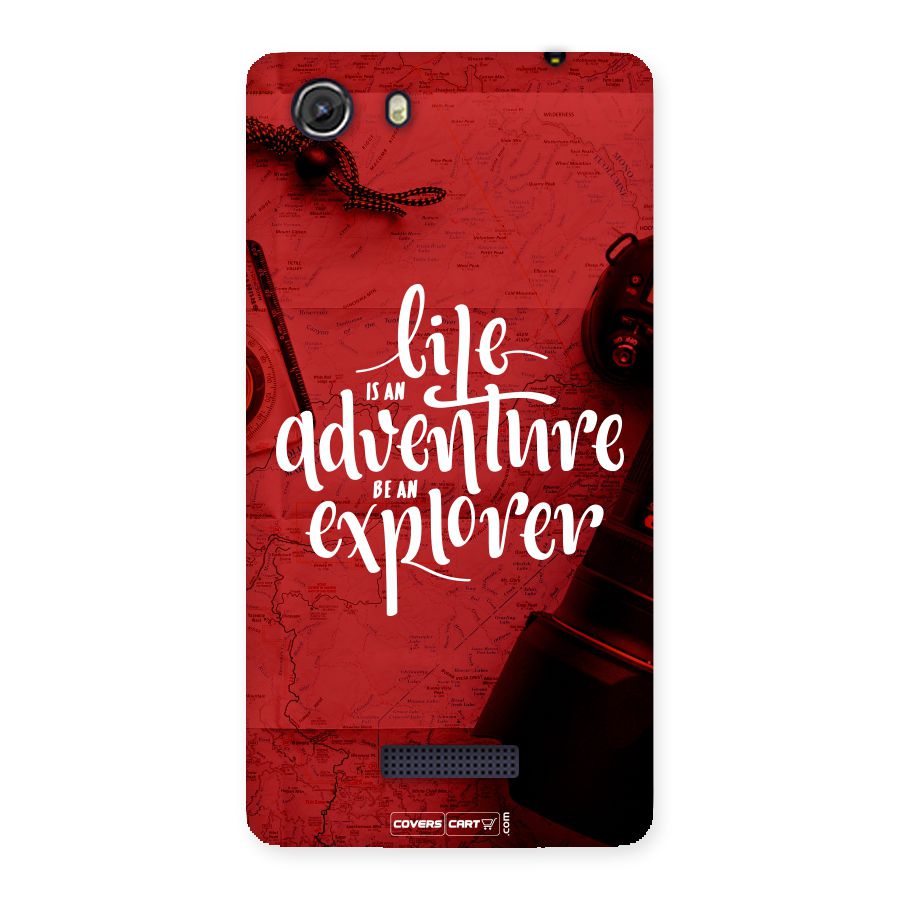 Life Adventure Explorer Back Case for Micromax Unite 3