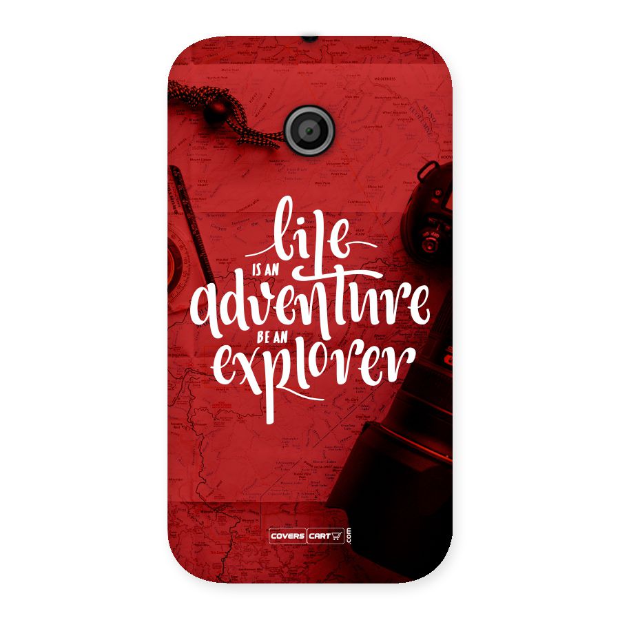 Life Adventure Explorer Back Case for Moto E