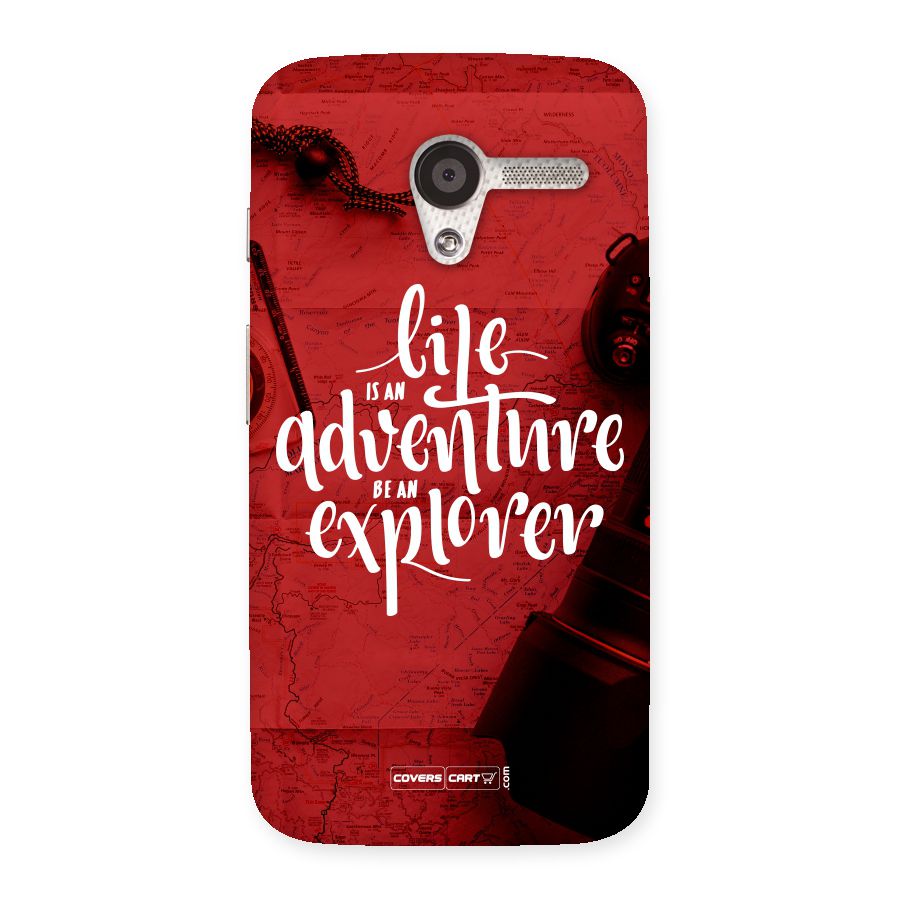 Life Adventure Explorer Back Case for Moto X