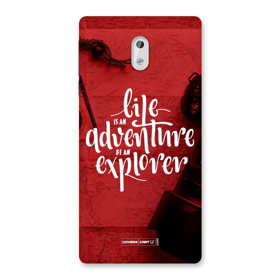 Life Adventure Explorer Back Case for Nokia 3