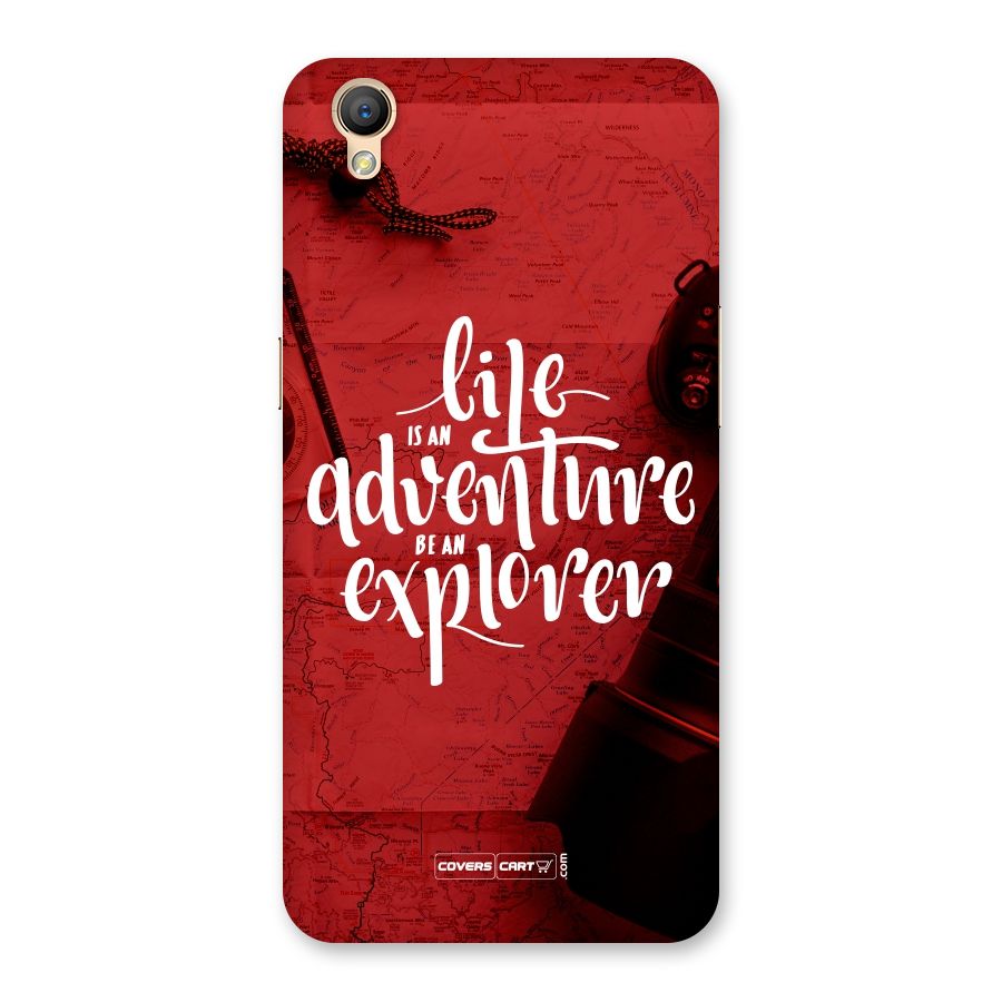 Life Adventure Explorer Back Case for Oppo A37