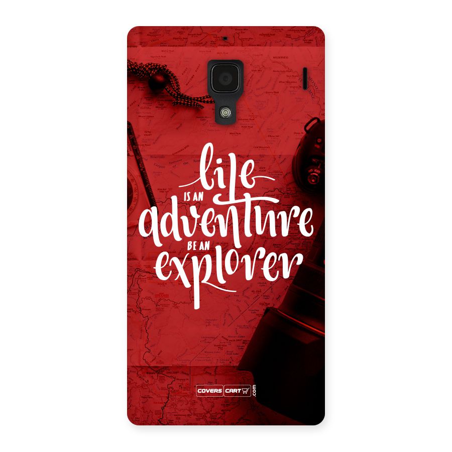 Life Adventure Explorer Back Case for Redmi 1S