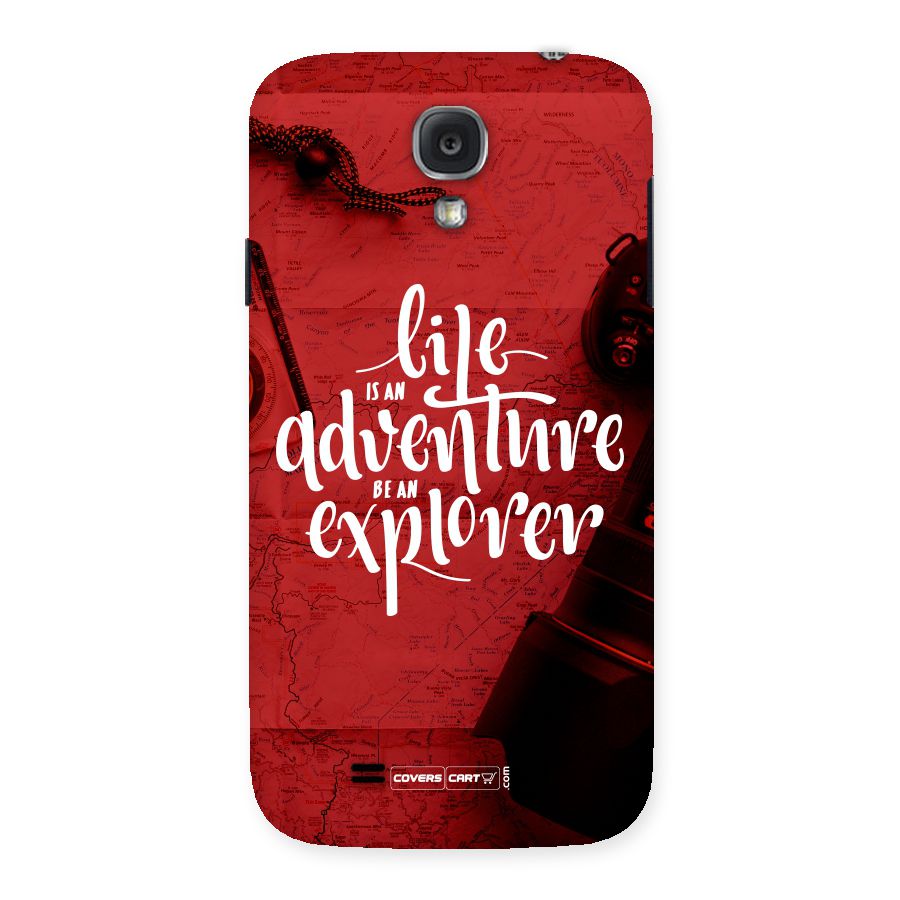 Life Adventure Explorer Back Case for Samsung Galaxy S4