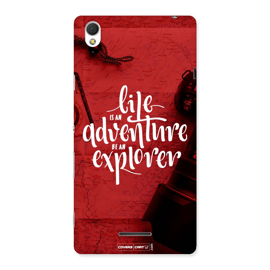 Life Adventure Explorer Back Case for Sony Xperia T3