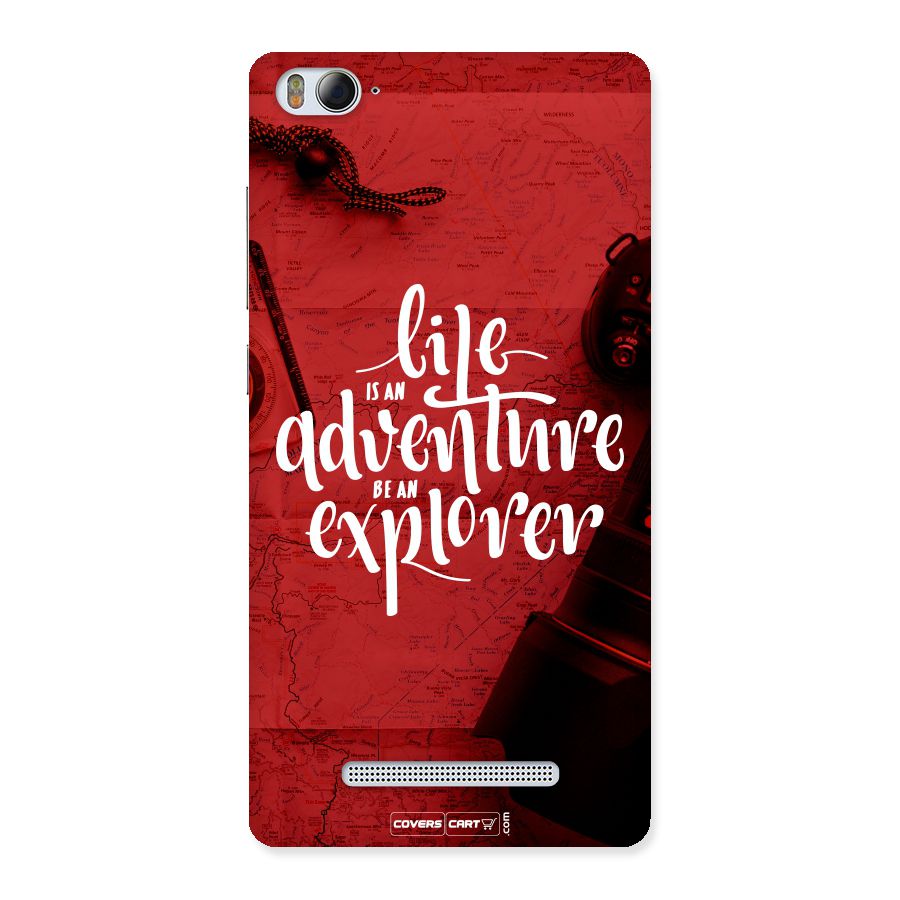 Life Adventure Explorer Back Case for Xiaomi Mi4i