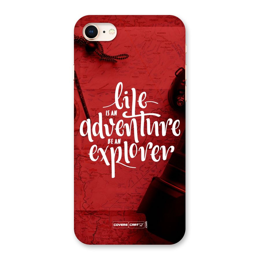 Life Adventure Explorer Back Case for iPhone 8