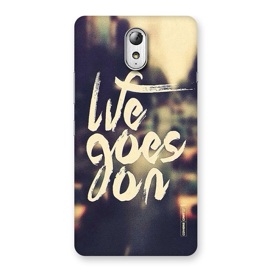 Life Goes On Back Case for Lenovo Vibe P1M