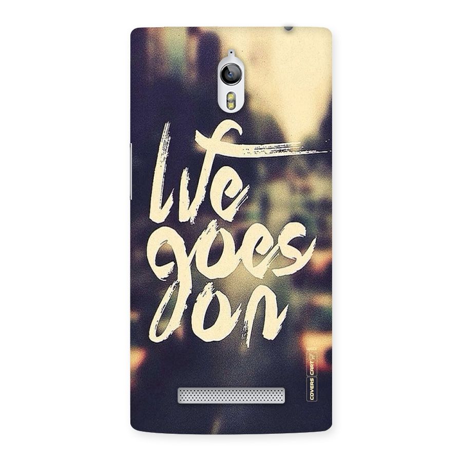 Life Goes On Back Case for Oppo Find 7