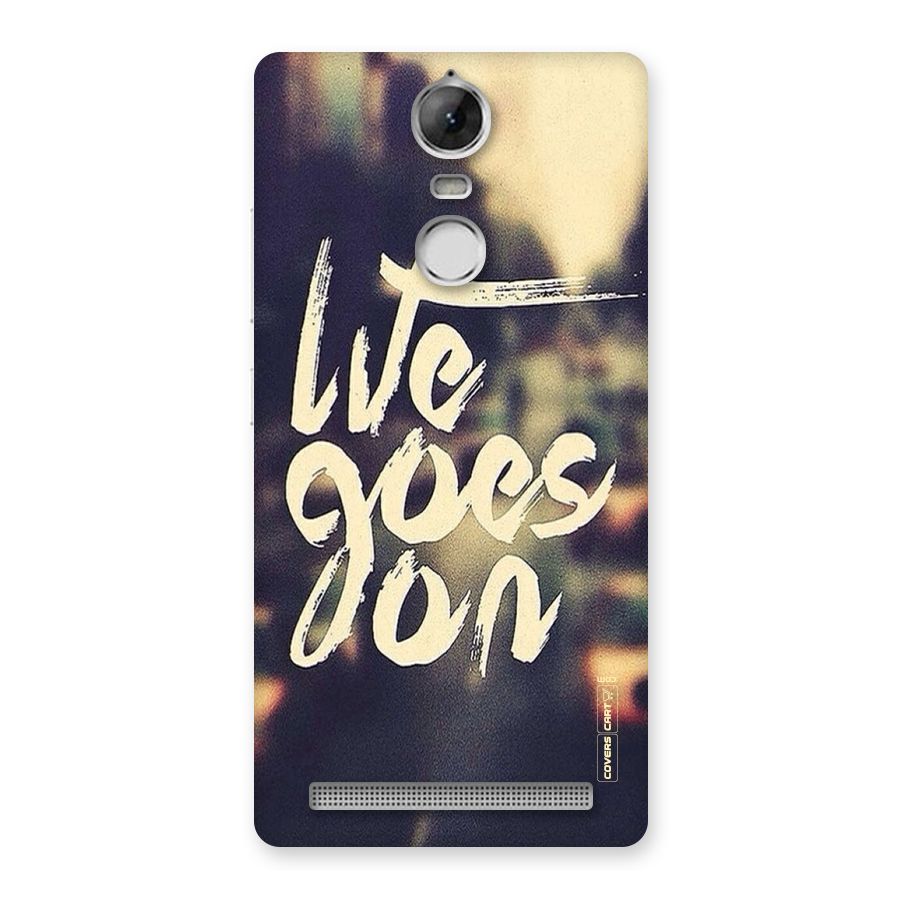 Life Goes On Back Case for Vibe K5 Note