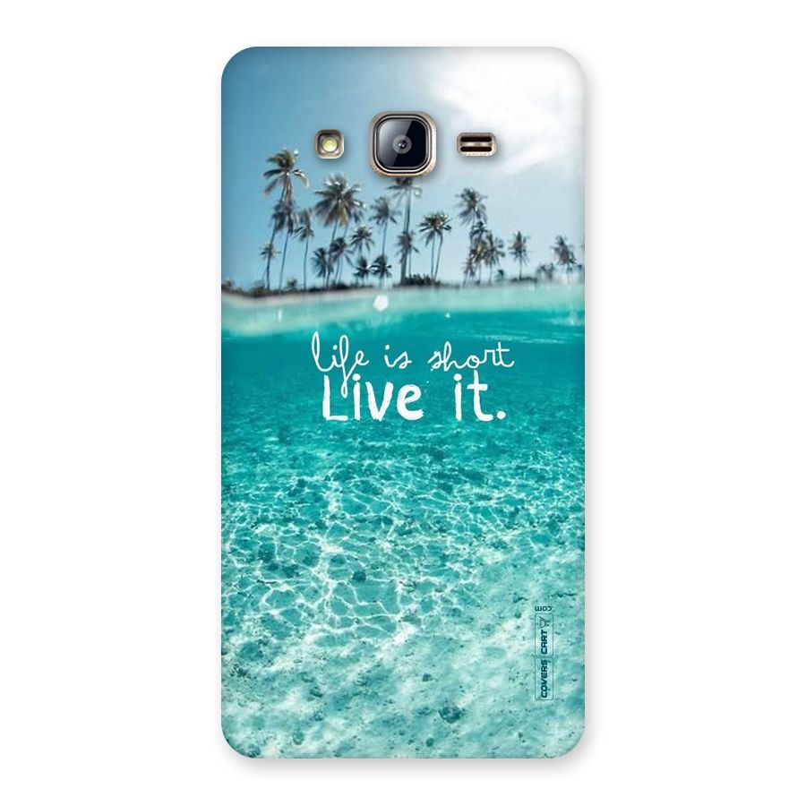Life Is Short Back Case for Galaxy On5