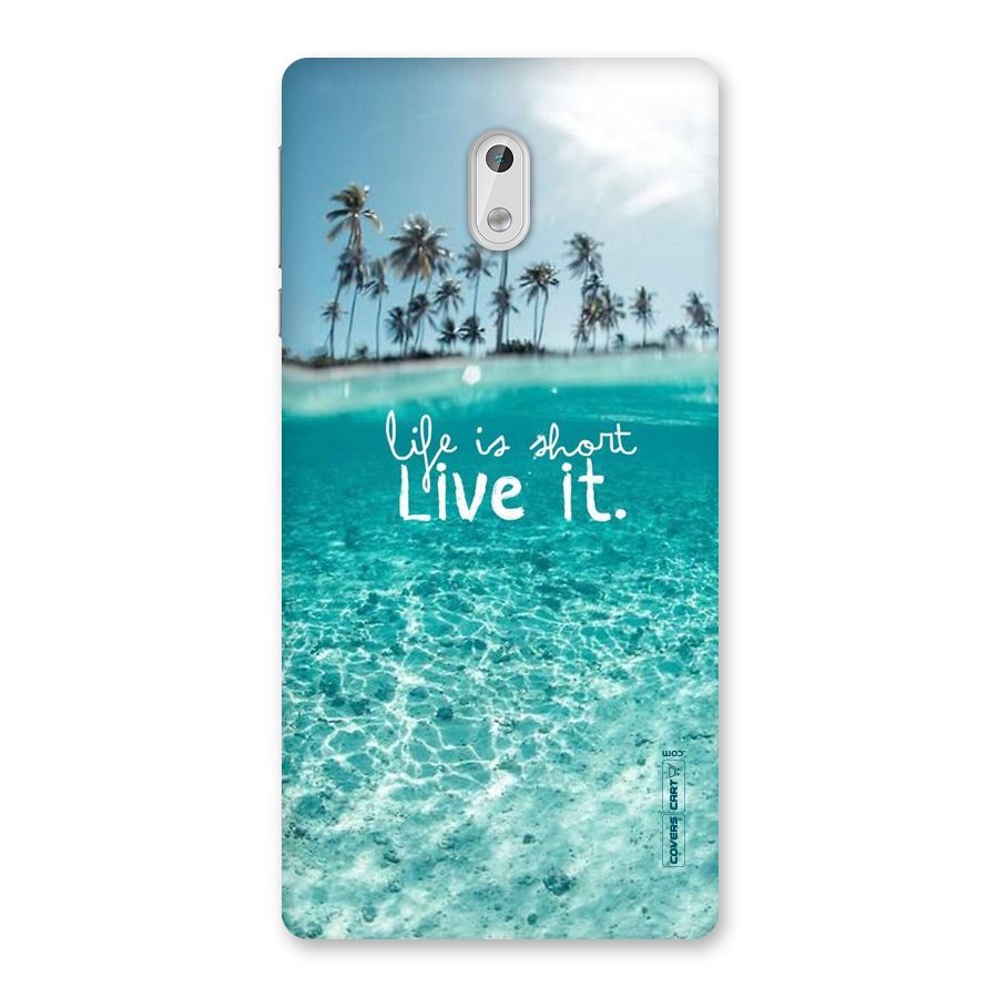 Life Is Short Back Case for Nokia 3