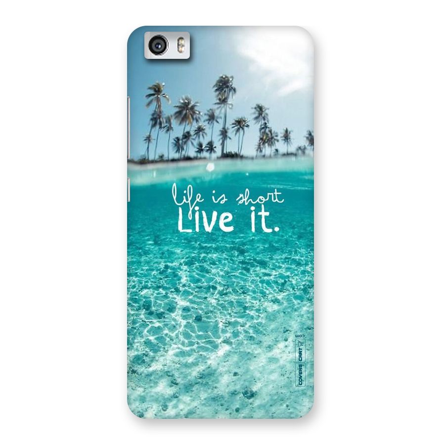 Life Is Short Back Case for Xiaomi Redmi Mi5
