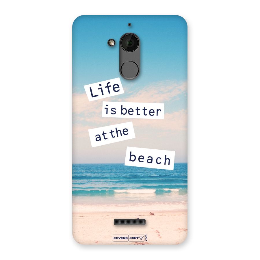 Life is better at the Beach Back Case for Coolpad Note 5