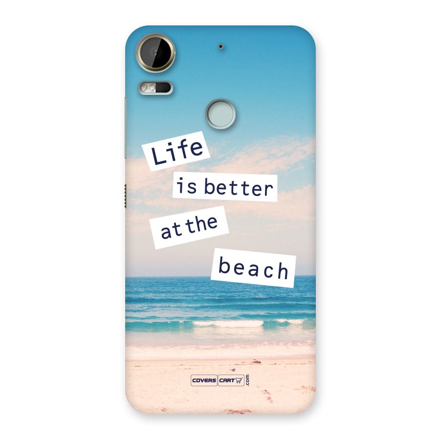 Life is better at the Beach Back Case for Desire 10 Pro