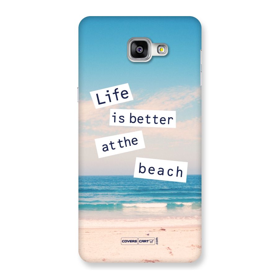 Life is better at the Beach Back Case for Galaxy A9